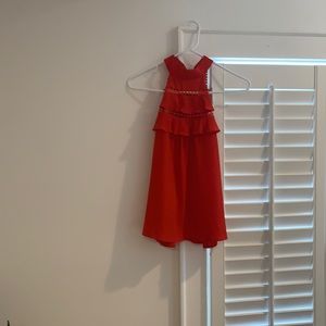 essue Red Halter Top